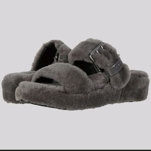 *AUTHENTIC* Ugg Fuzz Yeah! Slides